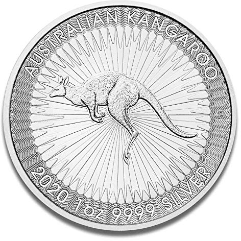 Silbermünze Känguru - 2020-1 Unze - prägefrisch - einzeln in Münzkapsel verpackt