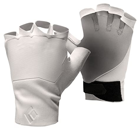 Black Diamond Crack Gloves, Unisexe, 1006-blanc, Taille S