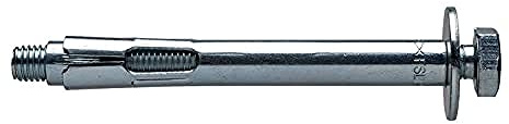 Fischer Tassello passante acciaio FSL 10x120/65 S 8.8 GS (25 Pz.) per il fissaggio di Balaustre, Scale, Facciate, Fissaggi temporanei o non strutturali