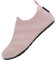 SAGUARO Chaussons de Enfants Doux Antidérapantes Pantoufle de Garçon Fille Respirant Léger Chaussettes Confortable Bébé Slippers Intérieur Extérieur, Chausson Rose 26/27