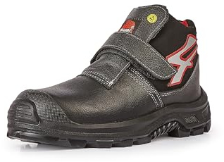 U-Power - Chaussures de sécurité hautes Anti Abrasion Dubai UK - Usage général - S3 SRC CI ESD 44 Noir