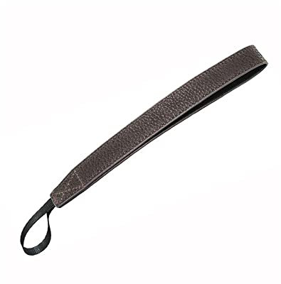 TP CeferY Handmade Genuine Leather Camera Strap Wrist Strap For Film Evil And Dslr Camera Black Brown Coffee Yellow Green Color (Coffee)