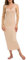 Vlazom Fond de Robes Longue Lingerie Femme Modal Jupon sous Robe Bretelles Slip Elégant Chemise de Nuit sans Manches Sexy Fonds de Robe Femme,S,Chair