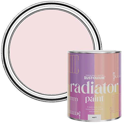 Rust-Oleum Pink Heat Resistant Radiator Paint in Matt Finish - China Rose 750ml (SHDRCT1125)