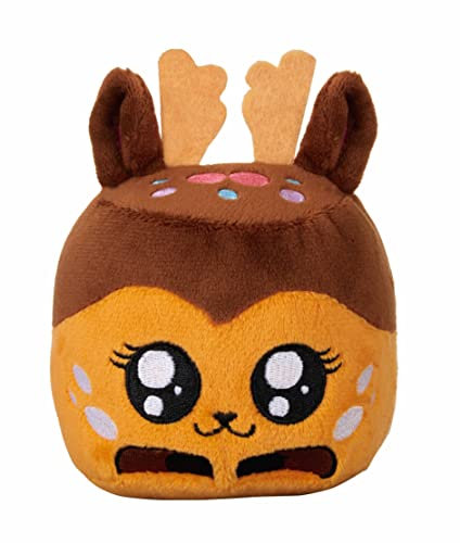 Bauer Spielwaren Food & Co. - Brownie Rehkitz: Kuscheltier aus softem Plüsch zum Kuscheln und Liebhaben, 11 cm, braun (12126)