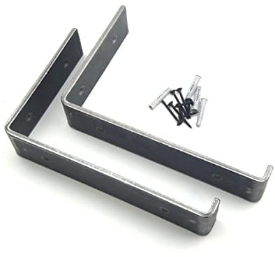 Pair of Lipped Scaffold Board Shelf Brackets U Style (6 x 9)