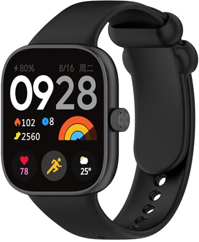 Correas Xiaomi compatibles con Redmi Watch 4, correa de repuesto ajustable de silicona multicolor para reloj deportivo inteligente, unisex