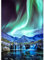 AIRDEA DIY 5D Grüne Aurora Nacht Diamant Malerei, Full Round Drill Diamond Painting Set, Full Runden Steine Diamanten Stickerei Strass Erwachsene Malen nach Zahlen Perlen Bilder 30x40cm