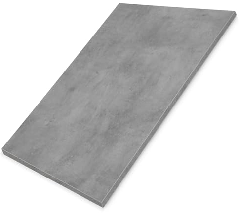 Hausfux Tischplatte nach Maß - 1,9 cm Starke Spanplatte mit ABS-Kante - individueller Zuschnitt - Made in Germany (Loftec, 200 x 100 cm)