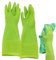 Qumiuu Gants de Vaisselle, Gants pour la Vaisselle - 1 Paire de Gants réutilisables pour Le Nettoyage | Gants de Vaisselle imperméables, Gants de ménage réutilisables, Outils de Nettoyage de Cuisine