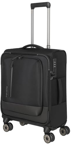 TRAVELITE Crosslite 5.0 4 W Trolley S, schwarz, Unisex, Erwachsene, Schwarz, Lässig