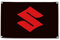 Fahne SU.ZU.KI, Druck Hof-Banner, Out Door(Black,96x144cm)