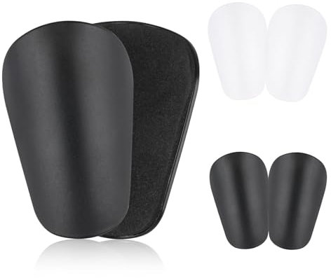 2 Stück Mini Schienbeinschoner Fußball,8 x 5 cm Schienbeinschoner Klein,Atmungsaktiv Bequem Mini Shin Pads mit Hohe Schlagfestigkeit für Kind,Jugend,Erwachsener Schutzausrüstung