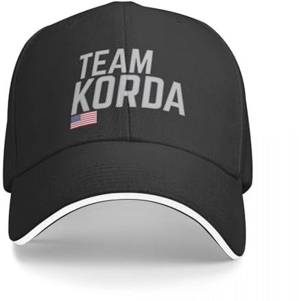AIETPOIJ Basecap Nelly Korda Team Korda Kappe Baseball Kappe Pelz Hut hüte Baseball Kappe ny Kappe Kappe Frau männer