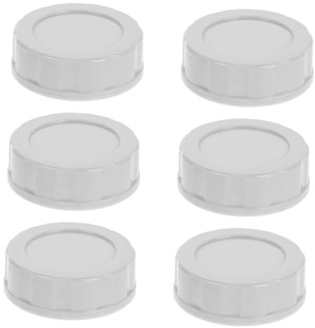 KOMBIUDA 10 Stück Flaschenverschluss-ersatzkappen Auslaufsichere Deckel Für Reisen Gläser Mit Breiter Öffnung Muttermilchflaschen