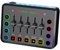 Live Sound Card Live Streaming Processore uditivo Con Mixer Audio Professionale Per Cantanti E Podcaster