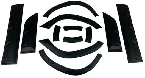 Oneway Complete body kit compatible with Dacia Duster II 2018-2024 (Offroad) (without Duster Marking) - Matt black