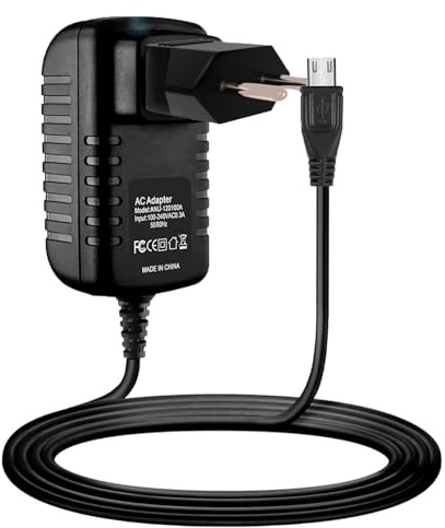 Guy-Tech AC DC Adapter Ladegerät Kompatibel für NVIDIA Shield 940-81761-2500-000 NX785QC16G Power + EU-Stecker