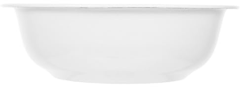 SHINEOFI Emaille-waschbecken, Vertieftes Becken, Vintage-schüssel, Emaille-becken, Handwaschbecken, -schüssel, Rühr, -, -schale