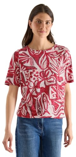Damen T-Shirt in Ausbrenner-Optik