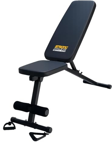 Hantelbank STG8X klappbar Trainingsbank verstellbar Schrägbank Multifunktion ATLEX