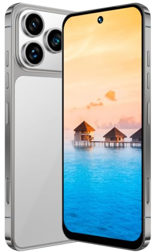 JtQtJ 4G Smartphone, 6.6 HD Screen Mobile Phone, 4GB RAM+32GB ROM (Expansion to 256GB), 5000mAh Large Battery, Dual SIM Dual Camera,Android 12.0,Support WIFI/Bluetooth/Face ID/GPS/OTG (Gray)