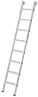 Stufen-AnlegeLeiter, (Alu), Arbeitshöhe 3,85 m,Leiternlänge 2,2 m, Stufenanzahl 8, Gewicht 4,1 kg
