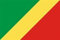 Republik Kongo Brazzaville Fahne Flagge Grösse 1,50x0,90m - FRIP –Versand®