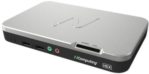 NComputing N500 LAN-Box Thin Client für Citrix HDX (512MB RAM, Full HD, Smart-Card, 4X USB 2.0)