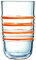 Luminarc ARC Vaso FA 32 Parade Naranja LUMINAR Pack de 6 Vasos