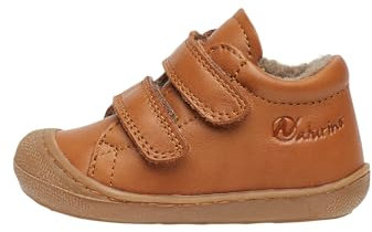 Naturino Cocoon VL-Lauflernschuhe aus Nappaleder mit Wollfutter Hellbraun 21