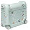 Stokke JetKids BedBox, Green Aurora - Aufsitzkoffer für Kinder von 2-7 Jahren (bis 35 kg) - Lässt Sich in EIN Bett verwandeln - Inklusive Matratze, dekorativen Aufklebern & verstellbarem Tragegurt