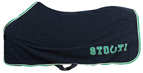 Harry's Horse Fleecedecke Stout! Green Minishetty + Shetty mit Logo-Print (65 cm)