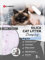 Flamingo Arena para Gatos de Sílice - Gránulos Finos, 5L, Aglomerante, Absorción Rápida y Sin Olores