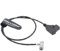 Alvin's Cables Portkeys BM5 BM7 Monitor Cavo di alimentazione schermato Angolo retto 4 pin Femmina a AlvinTap Cavo D-Tap sicuro