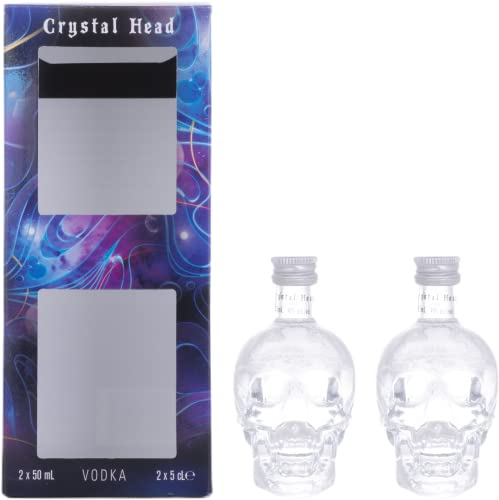 Crystal Head Vodka 40% Vol. 2x0,05l in Geschenkbox