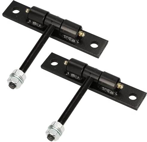 KOTARBAU® Lot de 2 charnières de portail réglables longs avec roulement à billes pour un mouvement facile M10 x 100 mm