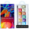 Aquarelle Peinture 12 Couleurs Ensemble de Peinture à Ongles Bleu Cerise Rose Aquarelle Peinture adaptée au Salon de manucure Sport (A, One Size)