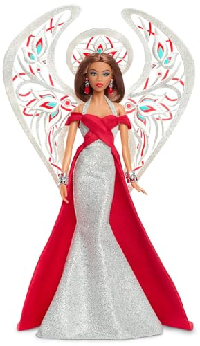 Barbie x Bob Mackie 2023 Holiday Angel Puppe