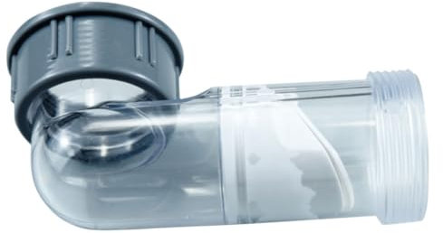 Angoily 90 Tubo De Drenaje Transparente Antiolor para Muebles De Baño y Lavabo Válvula De Retención para Alcantarillado De Manguera De Drenaje Lavabo para Platos Correo Páginas