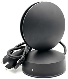 Maya Beam 360, Ambientebeleuchtung, Projektionslicht, 360 Grad, Wandbeleuchtung, Modern, Flur, Bar, Langlebig, Neutralweiß, 4500K, Spotlight, Aluminium, Dekoratives Licht (Schwarz, Kabelanschluss)