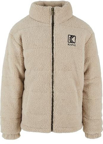 Karl Kani Herren KM213-070-1 Retro Teddy Puffer Jacket