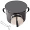 Kaminofen Holzofen mit Backfach, Camping Backofen Gas, Multifunktionaler Haushaltsbackofen für Notfälle Zum Überleben und Zum Kochen im Freien