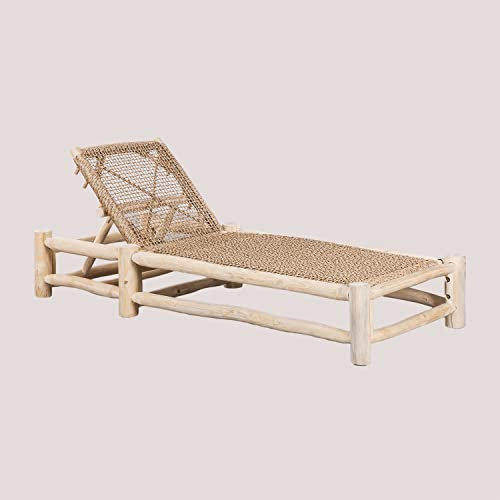 SKLUM Liegestuhl aus Bientina-Teakholz -