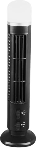 TOPINCN Ventilador de Torre para Dormitorio, Ventilador de Torre sin Aspas, Ventilador de Escritorio, Ventilador de, Ventilador de Escritorio USB Portátil con