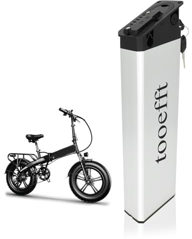 Tooefft DCH-009 /ALX 009 52V 17.5Ah 910Wh faltende elektrische Fahrrad-Batterie Lithium-Ionen-Batterien für ENGWE Engine 2.0 Ebike versteckte Batterie ENGWE Engine PRO 2.0
