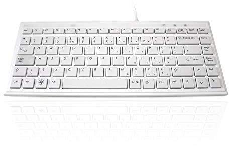 Accuratus 395 - USB Slim Mini Keyboard with Square Keys