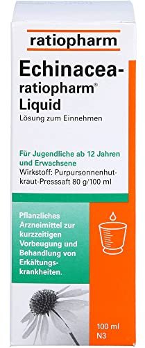 Echinacea-ratiopharm Liquid pflanzliches Immunstimulanz, 100 ml Lösung