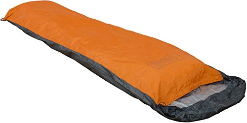 LACD Unisex – Erwachsene Bivy Bag Light I Schlafsäcke, Orange, 22x9cm