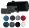 Parksensor PDC Wagenfarbe für BMW 5er E39 Facelift Ab Bj 09/2001 Limousine incl. M5 / M-Paket HINTEN (M354 Titan-Silber)